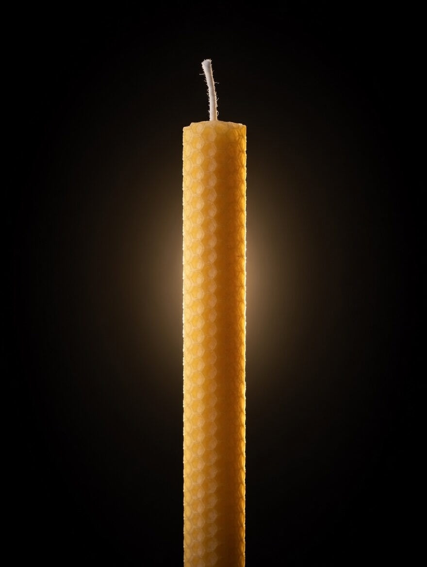 Bougies à la cire d’abeille