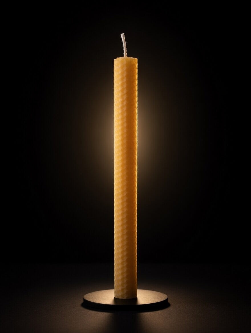 Bougies à la cire d’abeille